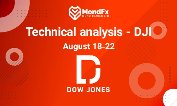 Technical Analysis of the Dow Jones Index - 18 to 22 August