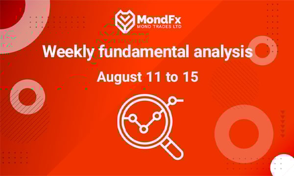 Forex Fundamental Analysis – 11 to 15 August